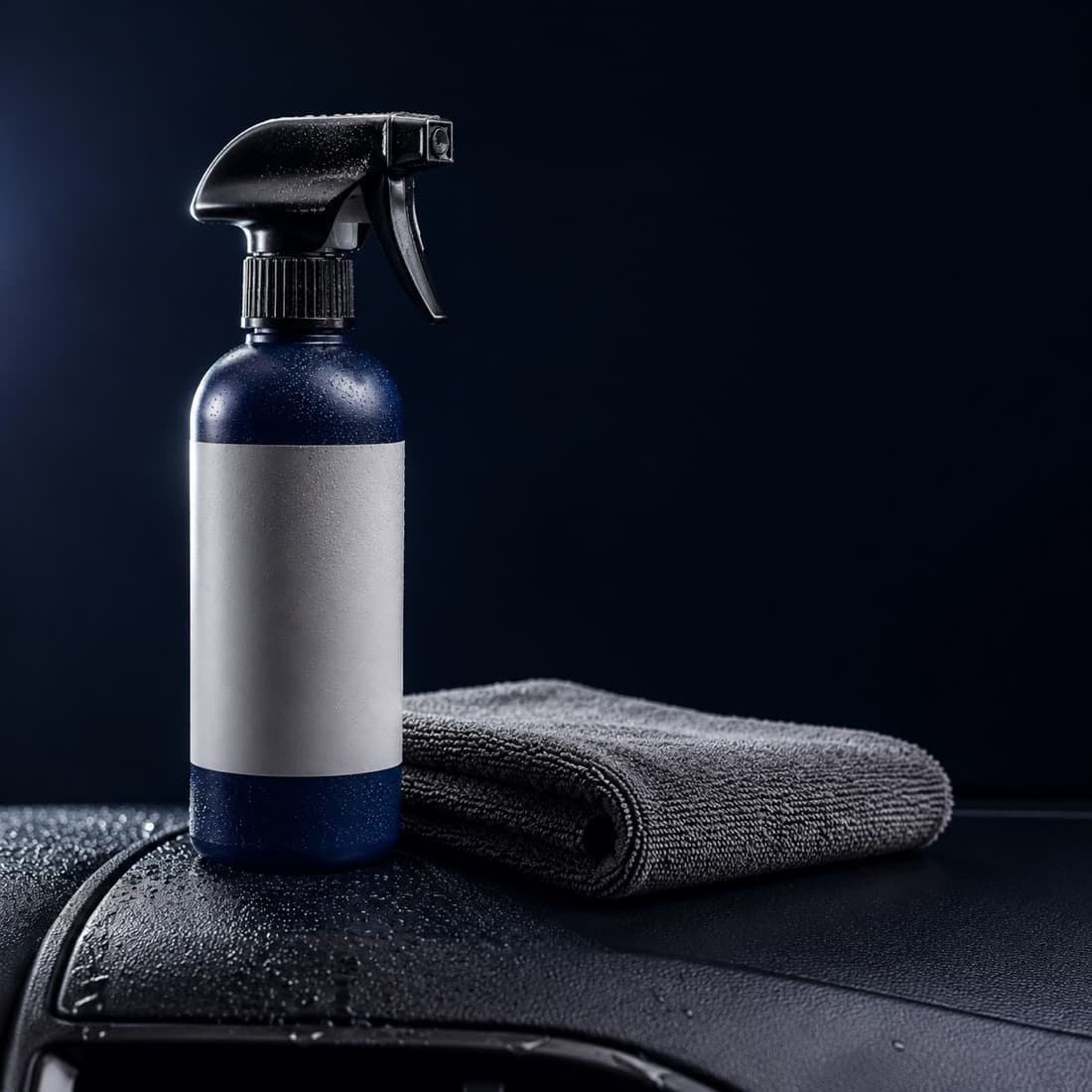 Dashboard Protectant (Matte) — UV protection with a matte finish. No windscreen glare.
