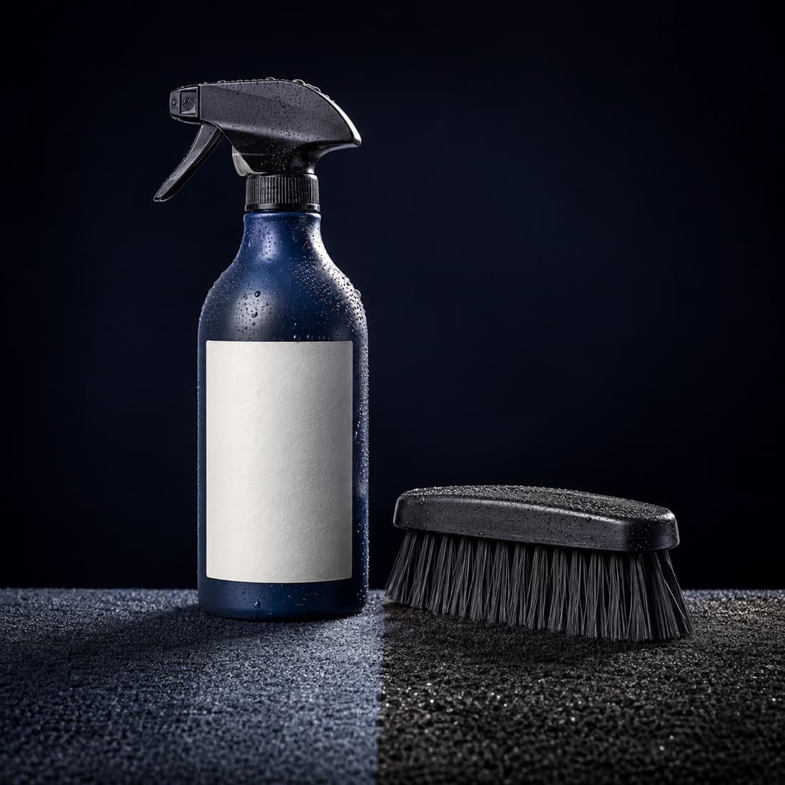 Fabric & Carpet Cleaner — Lifts stains out of cloth seats and mats without a machine.
