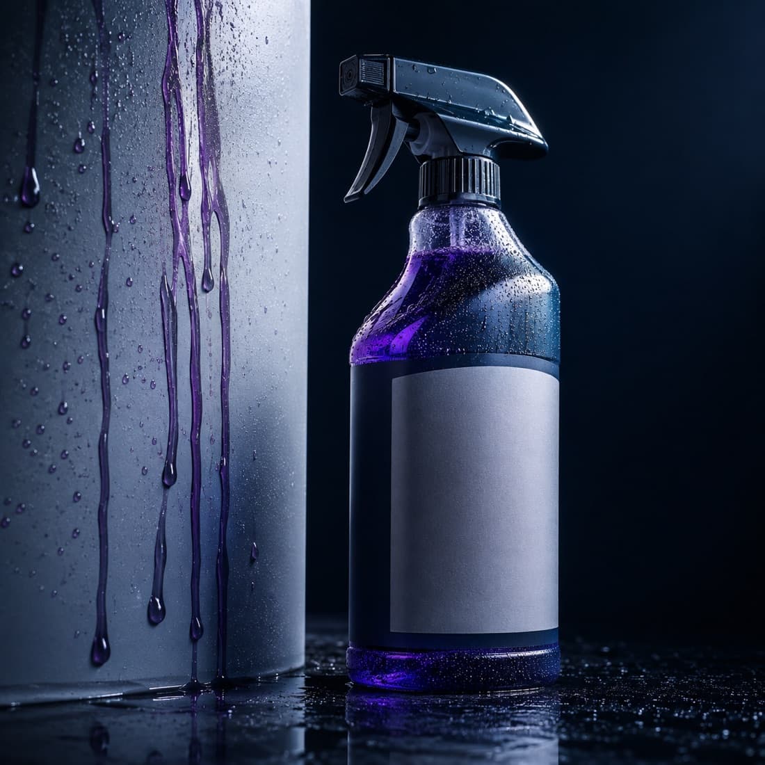 Iron Fallout Remover 32oz — Dissolves embedded brake and rail dust. Turns purple as it reacts.