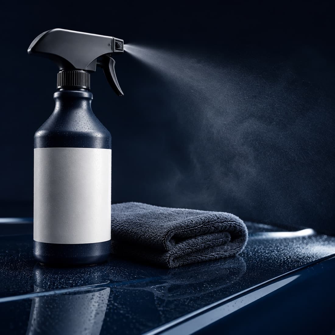 Quick Detailer Spray 32oz — The last pass. Removes dust and fingerprints and boosts what is underneath.