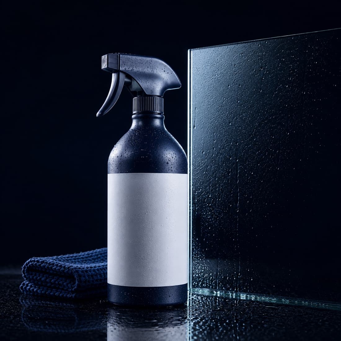 Streak-Free Glass Cleaner 32oz — Ammonia-free, so it is safe on tint and on the inside of the screen.