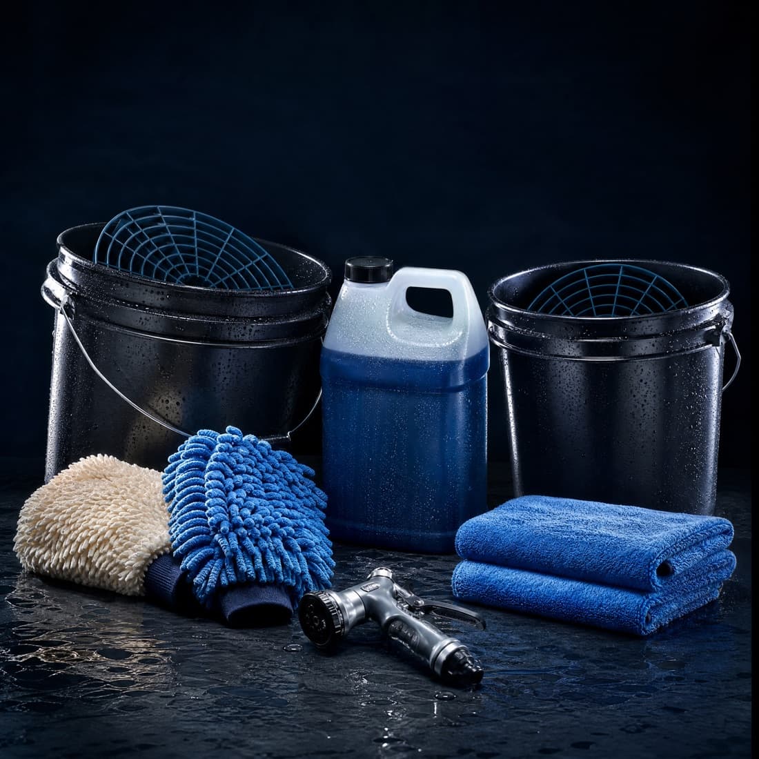 Weekend Wash Kit — Everything for a safe contact wash, in one box. Saves $58 against separate parts.